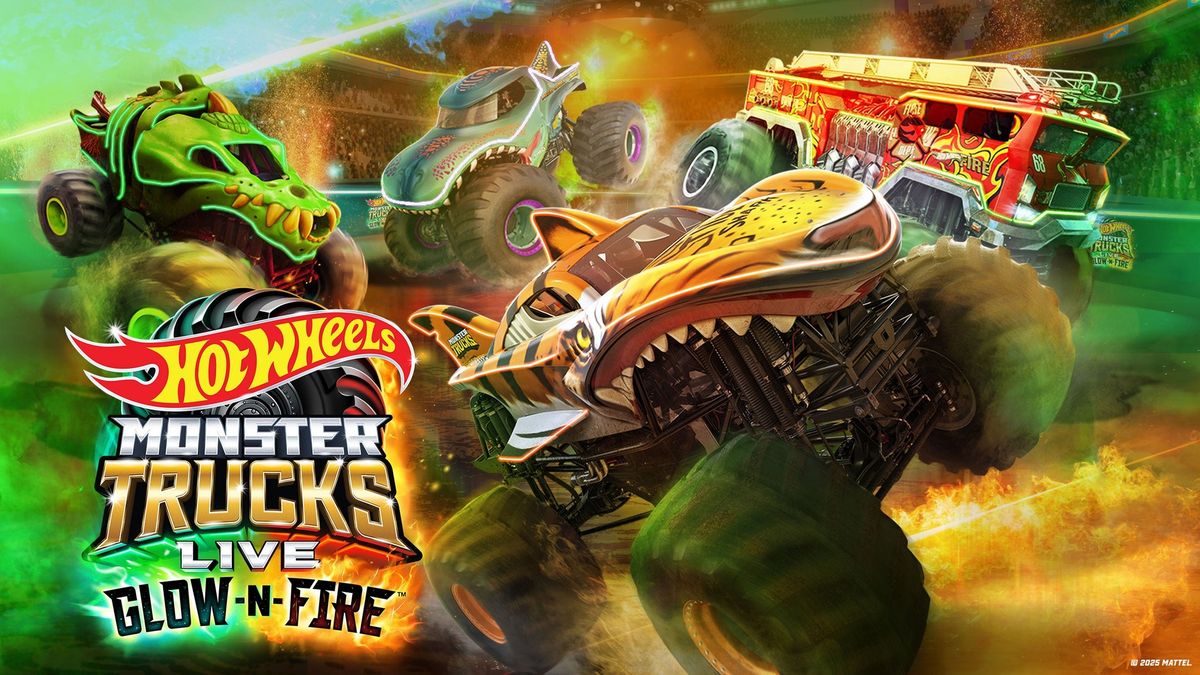 Hot Wheels Monster Trucks Live: Glow-N-Fire