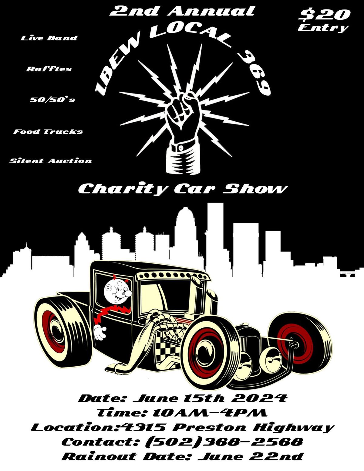 2nd Annual Local 369 Charity Car Show