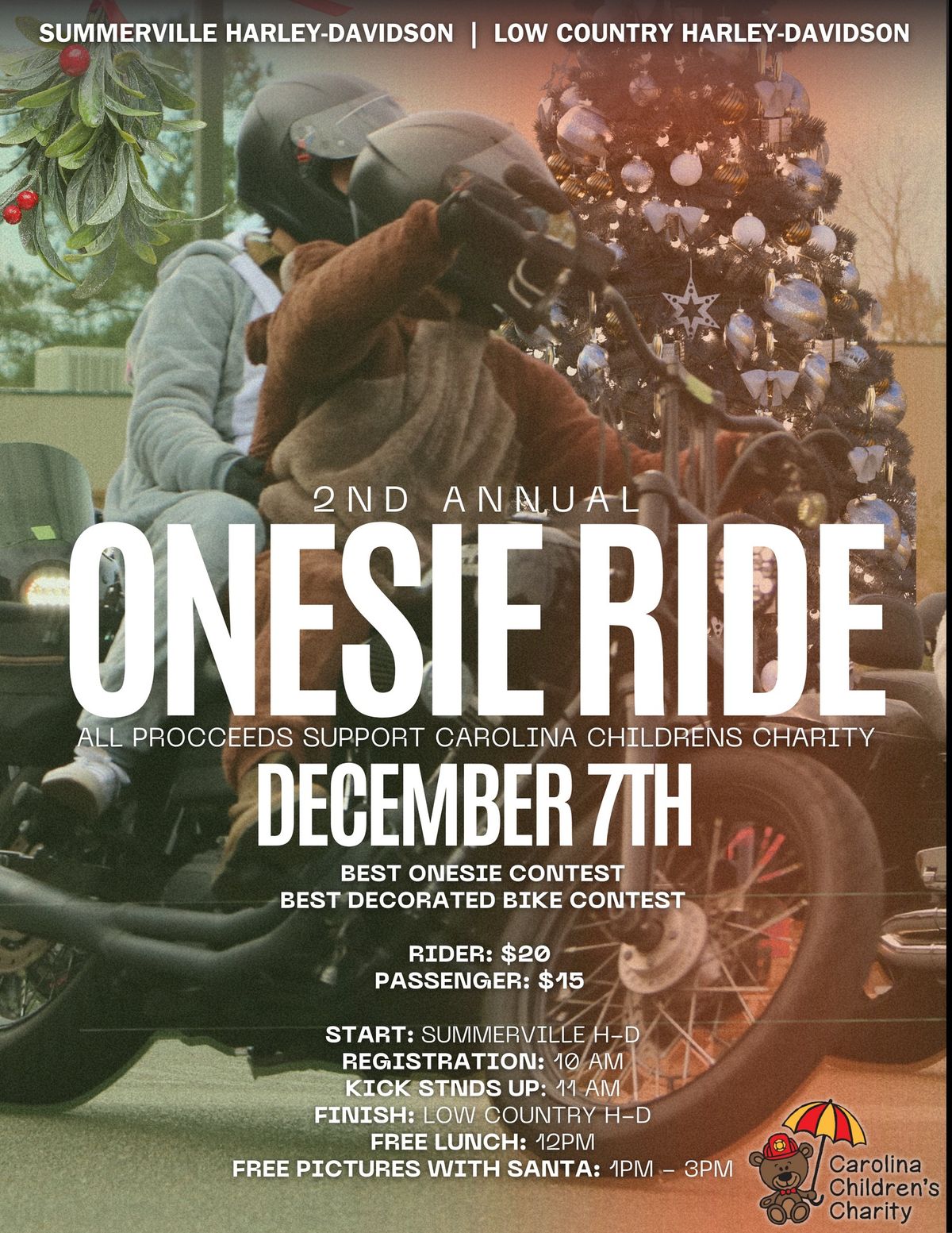 2nd Annual Onesie Ride