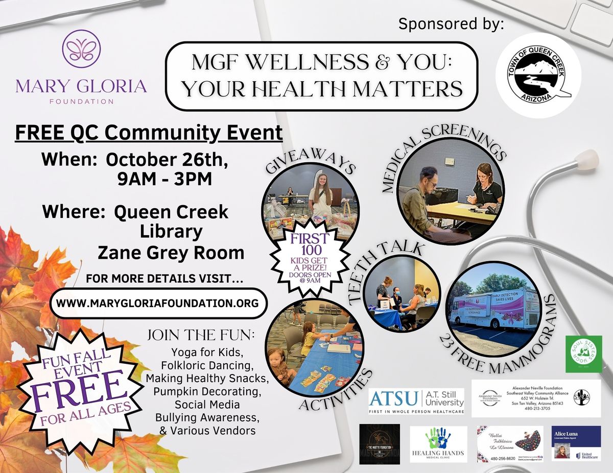 MGF Wellness & YOU: Your Health Matters