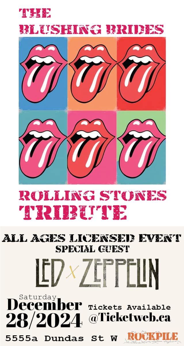 The Blushing Brides \/ Tribute to The Rolling Stones, Led X Zeppelin - Le...