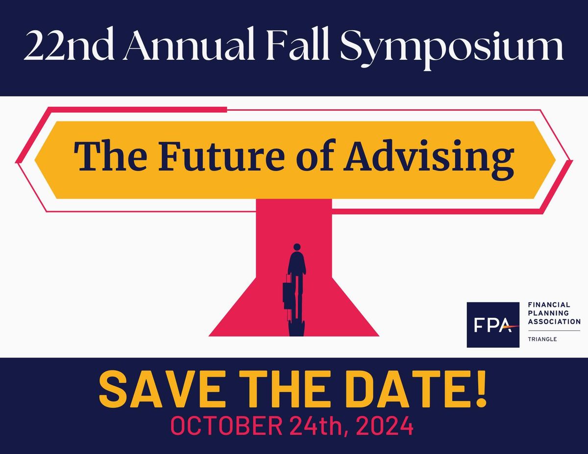 FPA of the Triangle Presents: 22nd Annual Fall Symposium