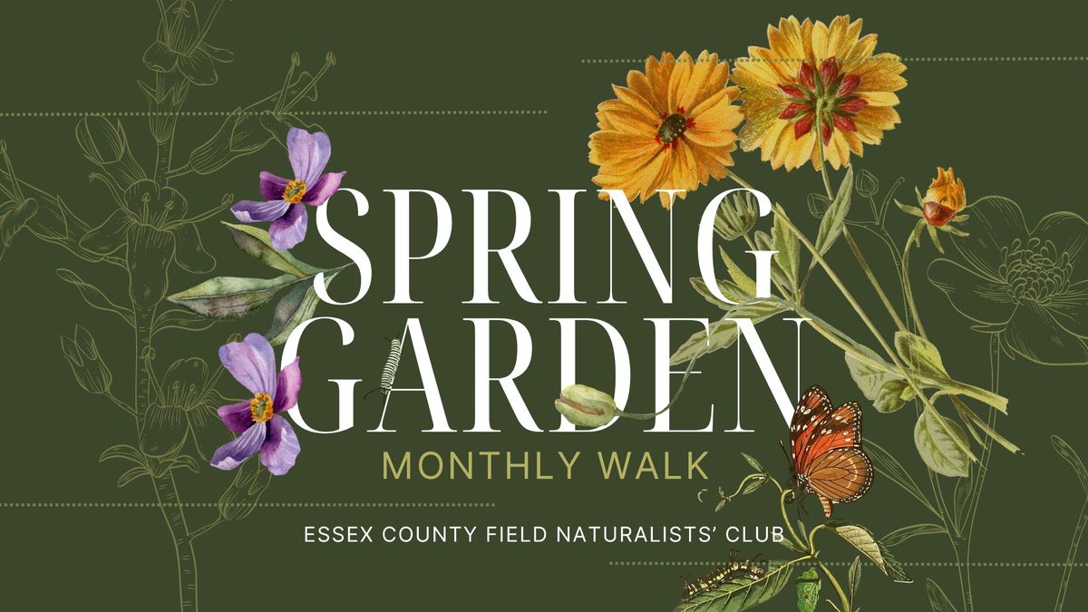 Monthly Spring Garden Natural Area Walk