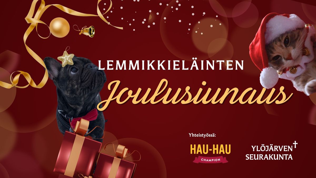 Lemmikkiel\u00e4inten joulusiunaus