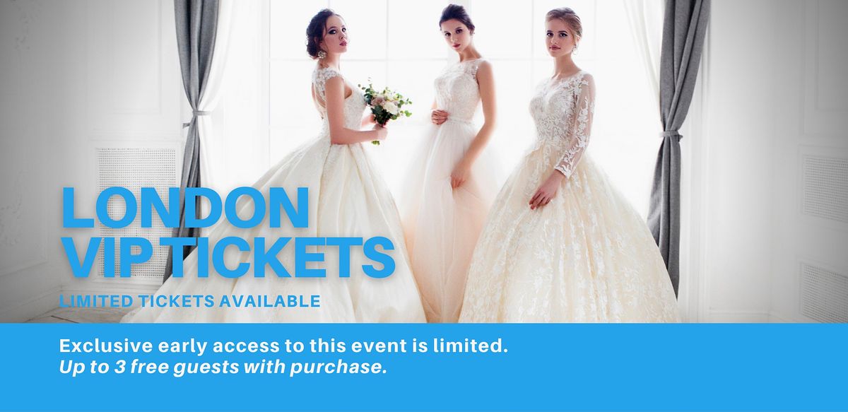London Pop Up Wedding Dress Sale VIP Early Access