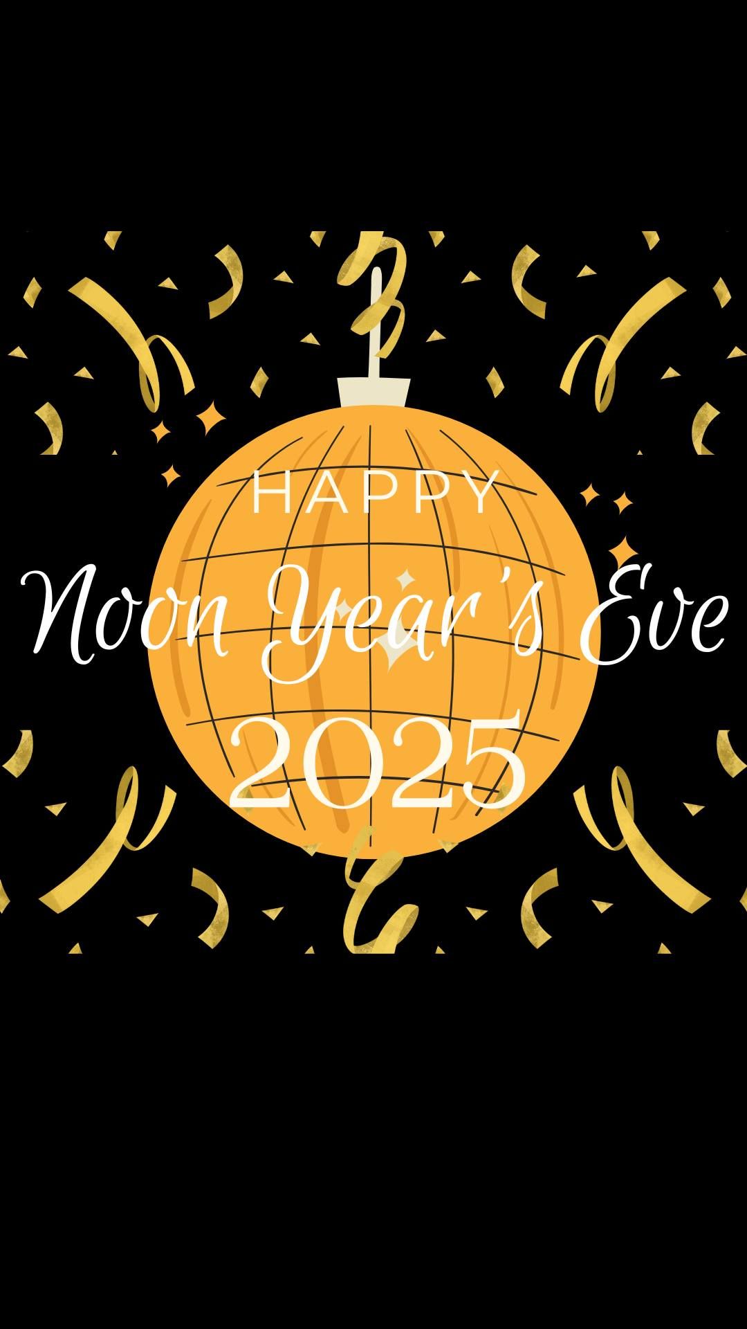 Noon Year's Eve 2025