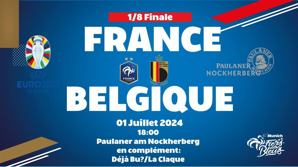 Euro 2024 France - Belgique \/ 18:00 Nockherberg