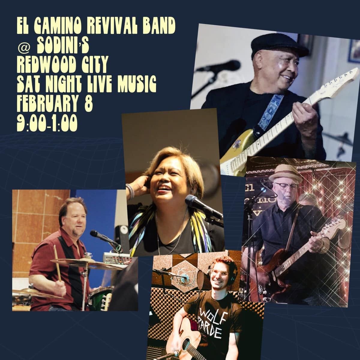 Live Music at Sodini's with the El Camino Revival Band (ECRB)