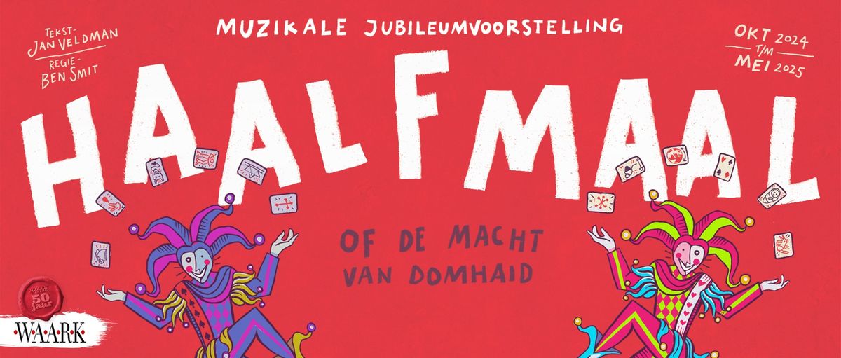 Theatergroep WAARK met een nieuw programma HAALFMAAL