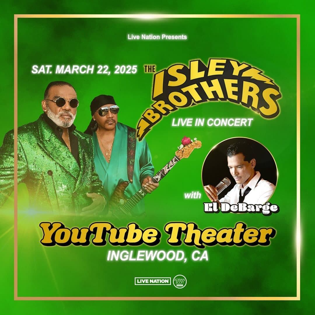 The Isley Brothers at YouTube Theater