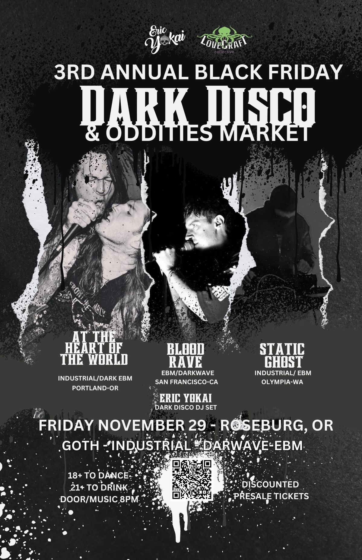 Dark Disco & Oddities Market (3rd Annual Black Friday Event)