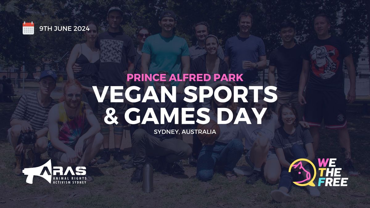 \u26bd\ufe0f Vegan Sports & Games Day | Sydney, AU | 16th June 2024