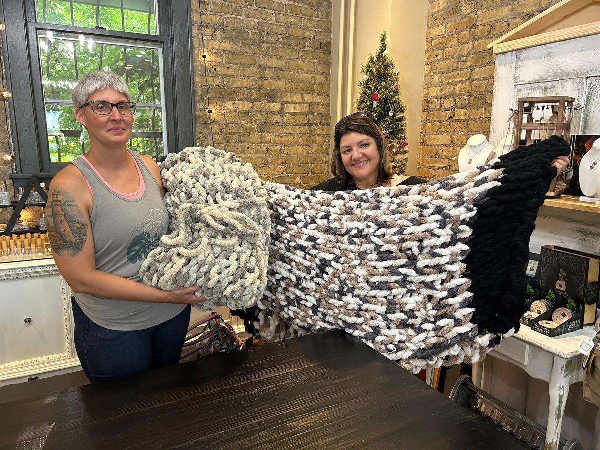 November 15 Chunky Knit Blanket Workshop