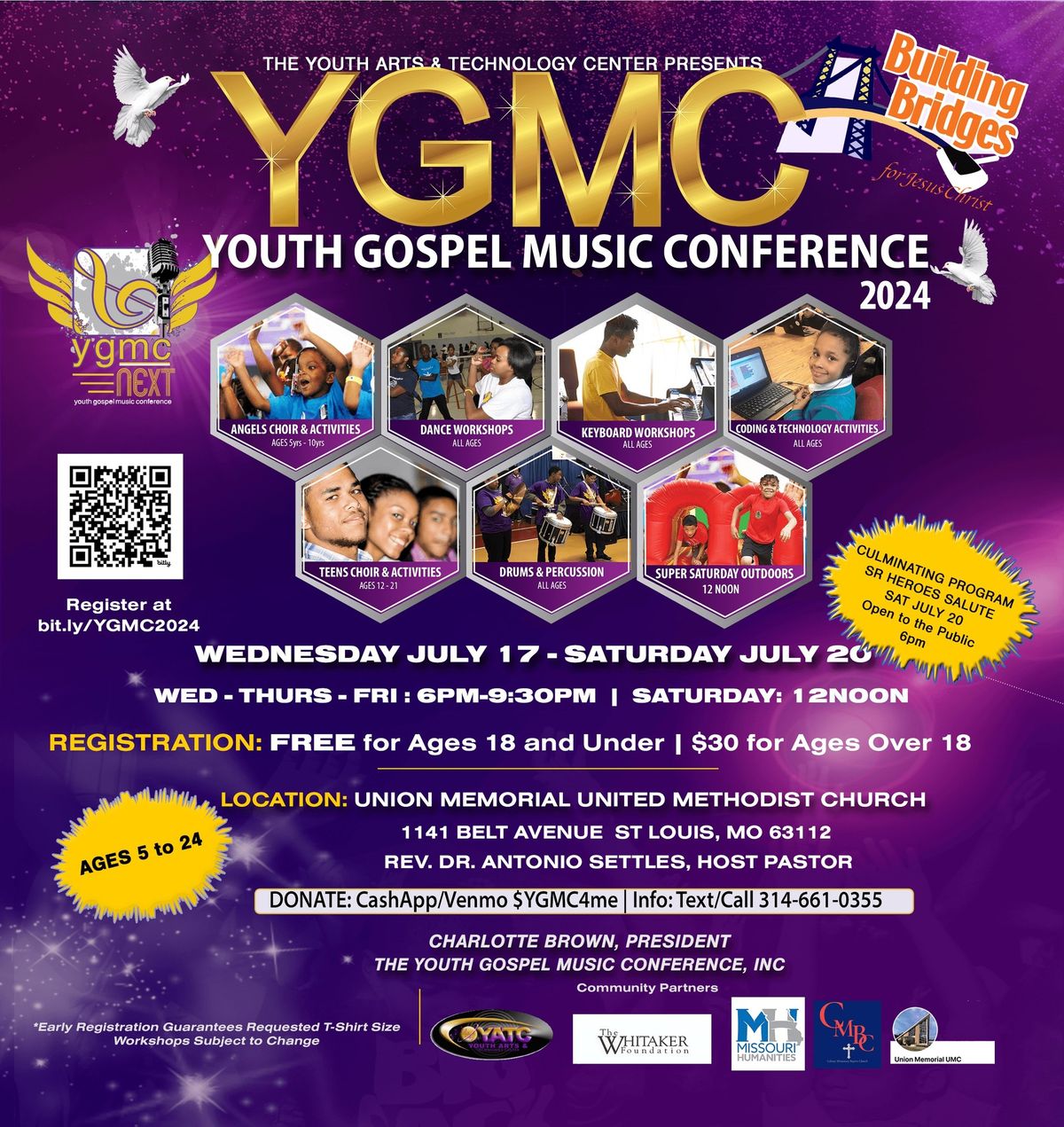 Youth Gospel Music Conference 2024, Union Memorial United Methodist