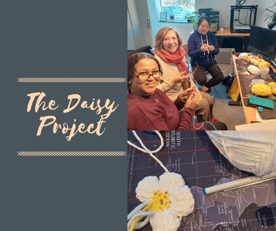 Women's Week: The Daisy Project - learn to crochet with Nicole