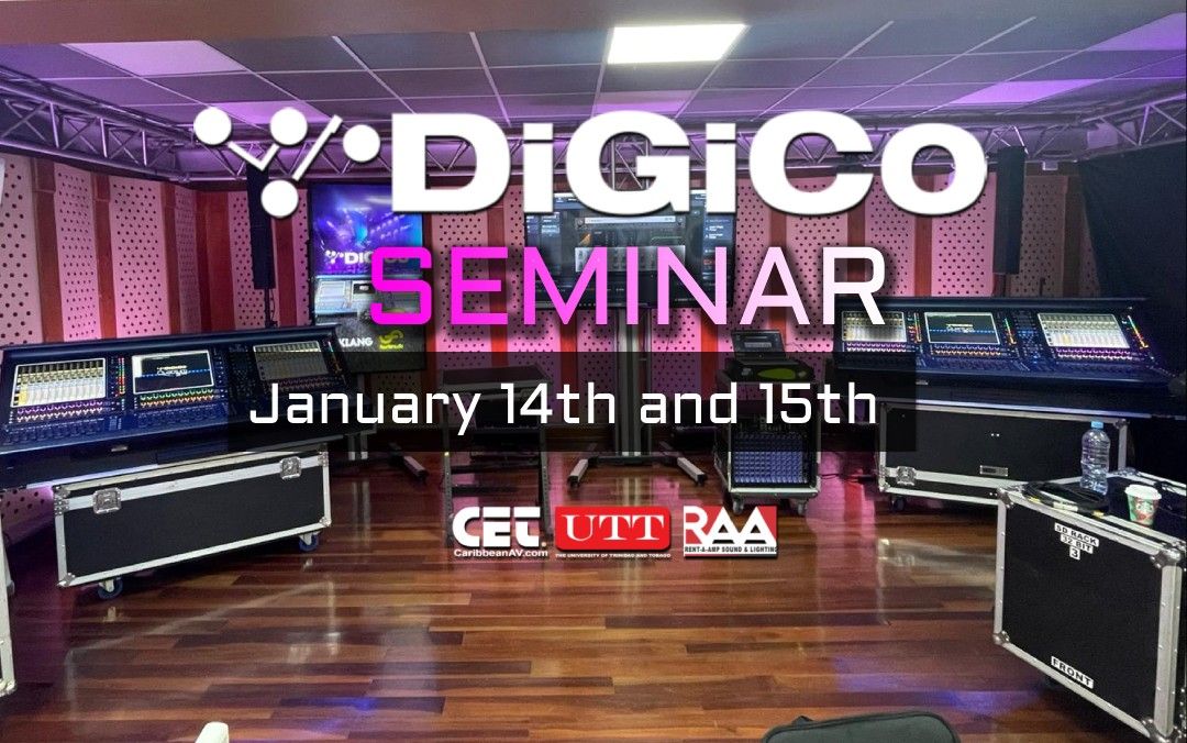 DiGiCo Seminar @UTT Napa | Host CET, RAA