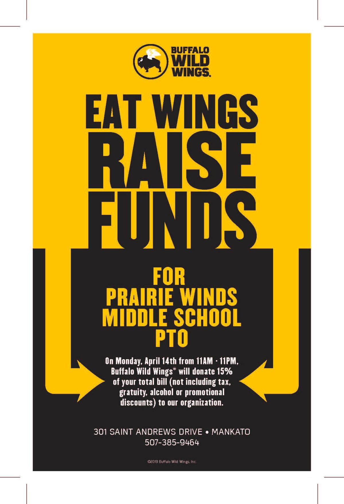 BWW Fundraiser