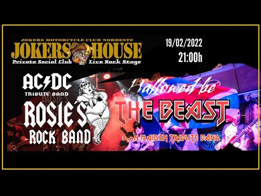 Hallowed be the Beast y Rosie's Rock Band en Jokers  House BCN