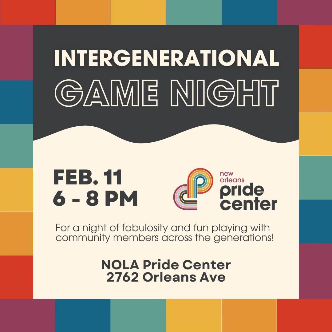 Intergenerational Game Night