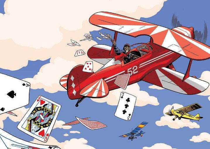 Poker Run with Planes...uh, yeah. 