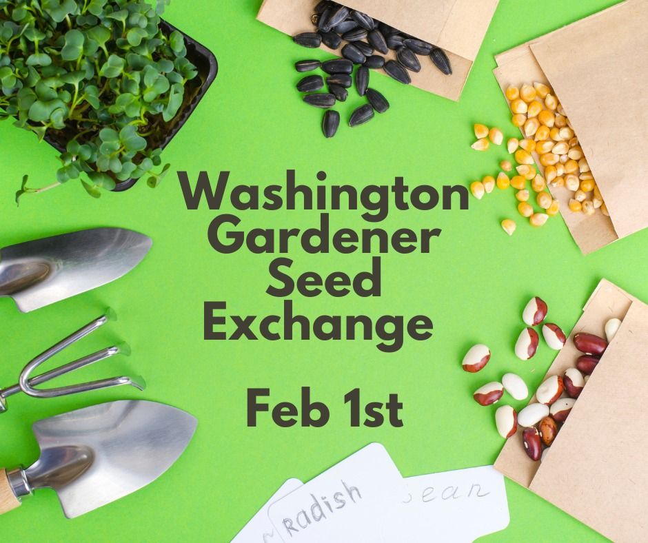 Washington Gardener Seed Exchange 