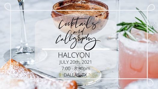 Modern Calligraphy at Halcyon