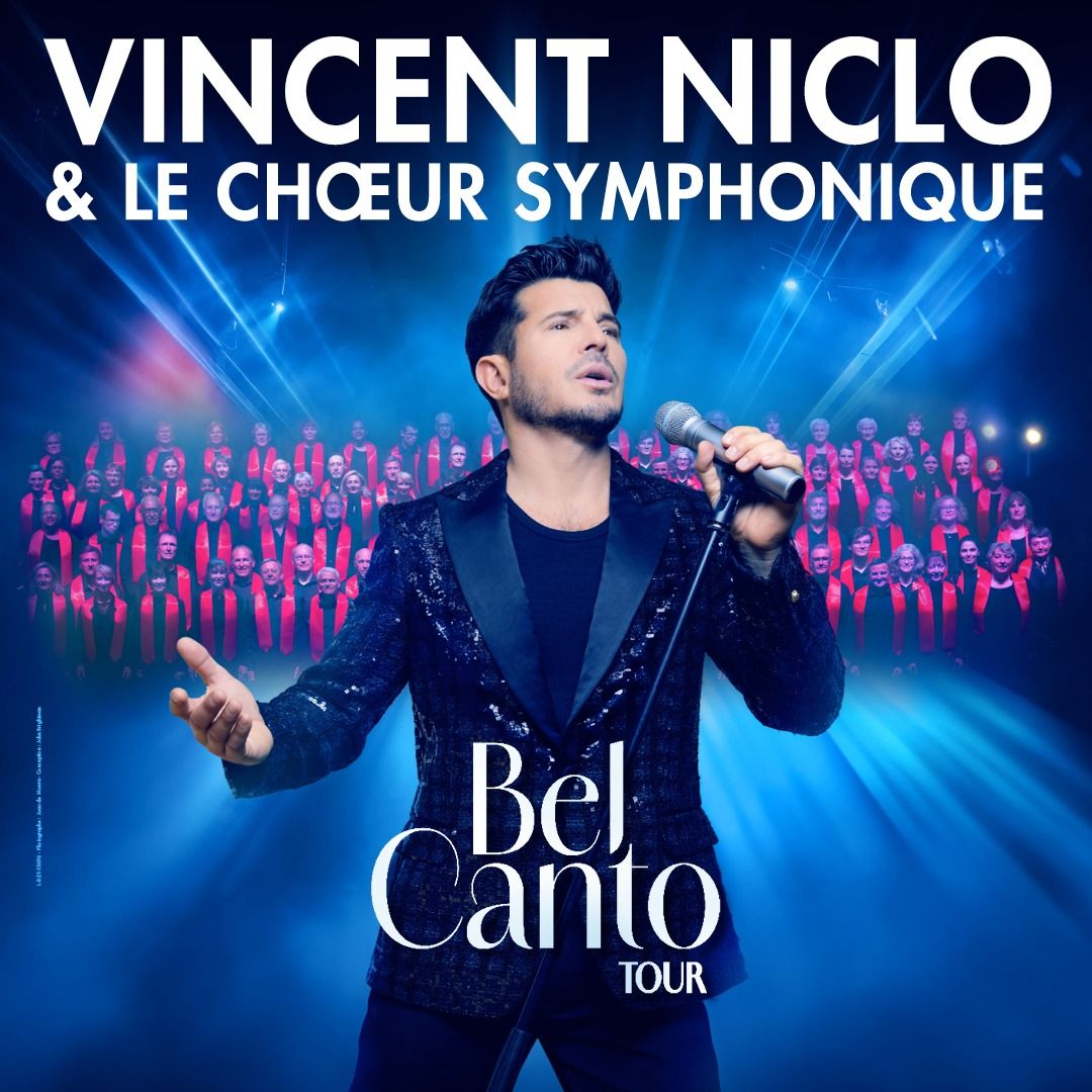 Vincent Niclo \u00e0 Angers \u2022 en concert le 28 mars 2025 \u2022 Centre de Congr\u00e8s