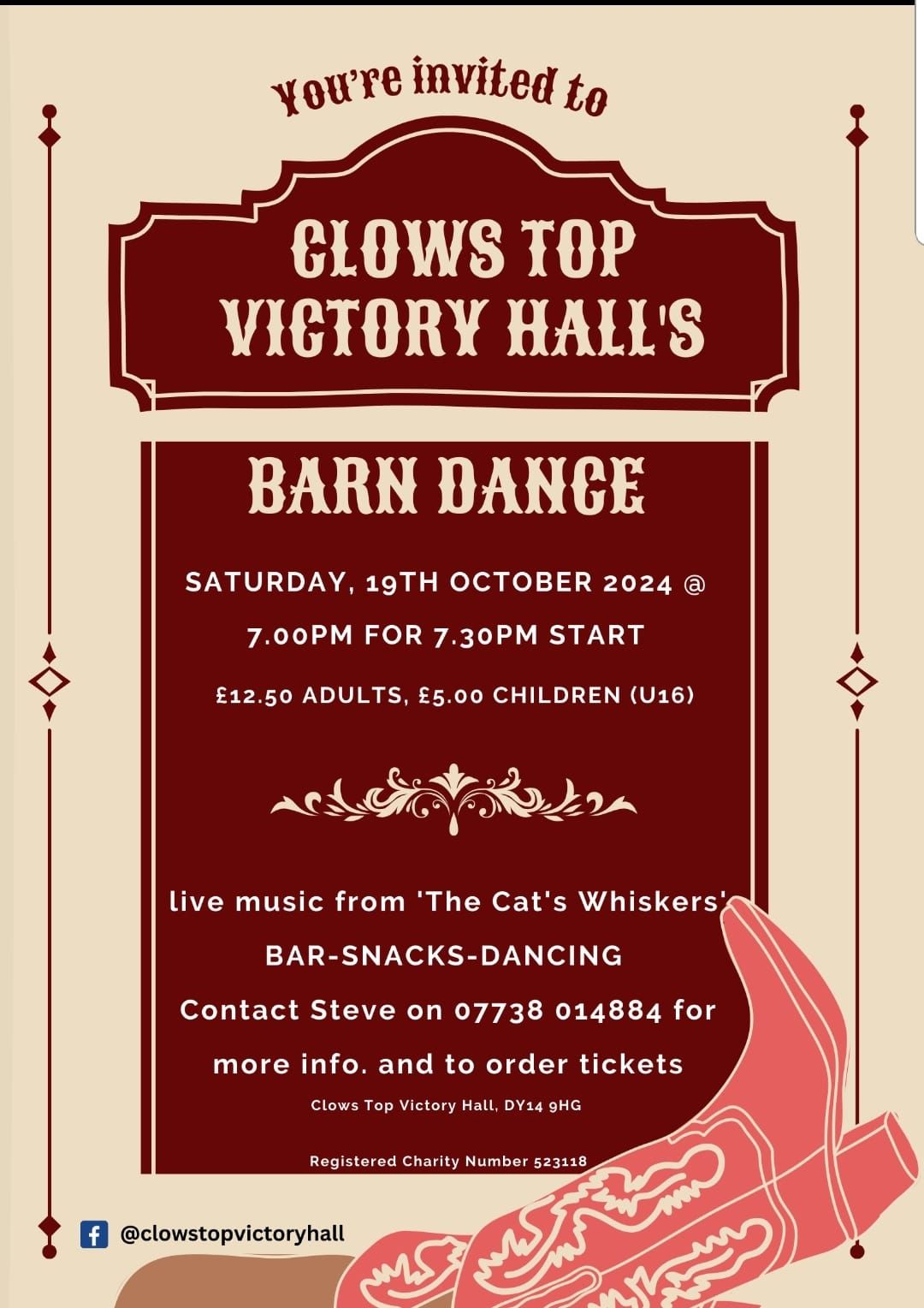 Barn Dance 19 October