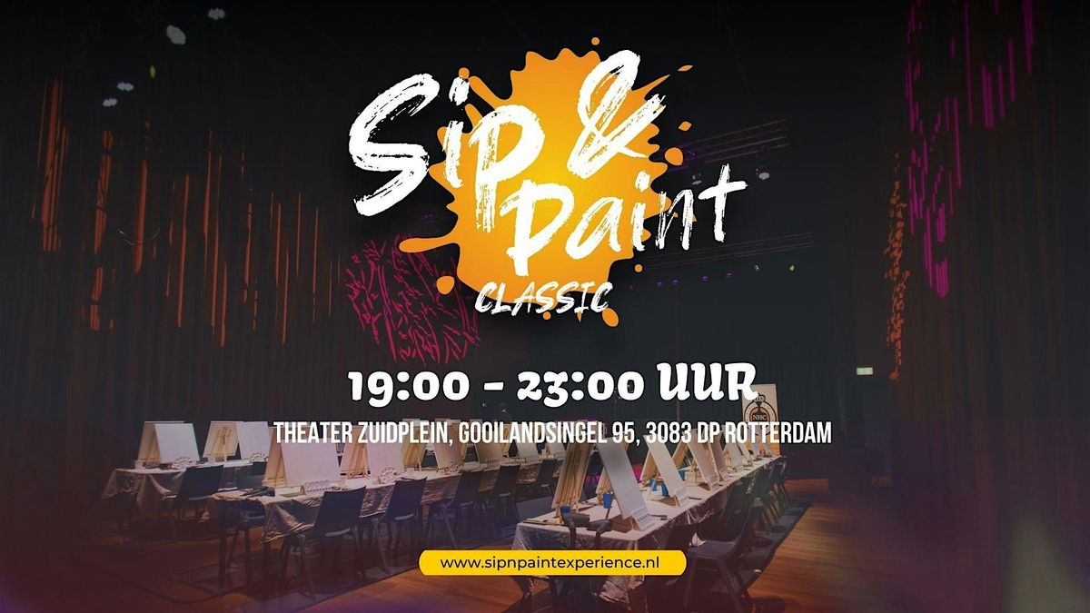 Kopie van Kopie van Sip & Paint Classic - Rotterdam