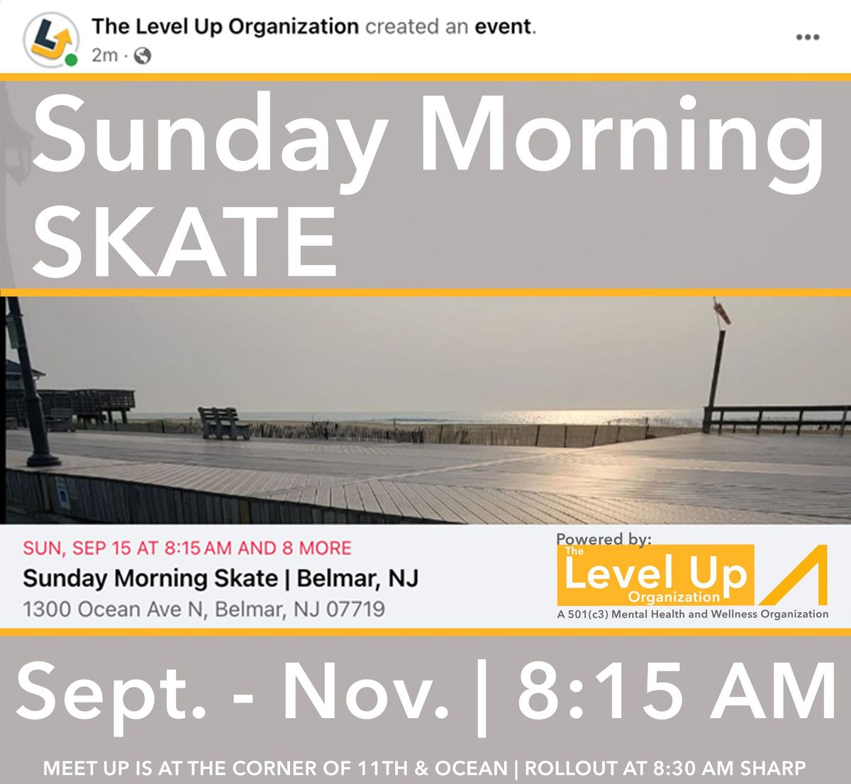 Sunday Morning Skate | Belmar, NJ