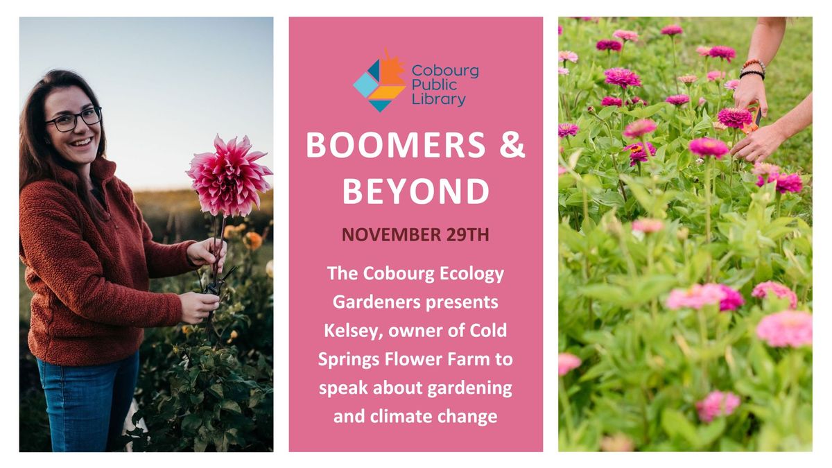 Gardening & Climate Change with Cold Springs Flower Farm (Ages 55+)