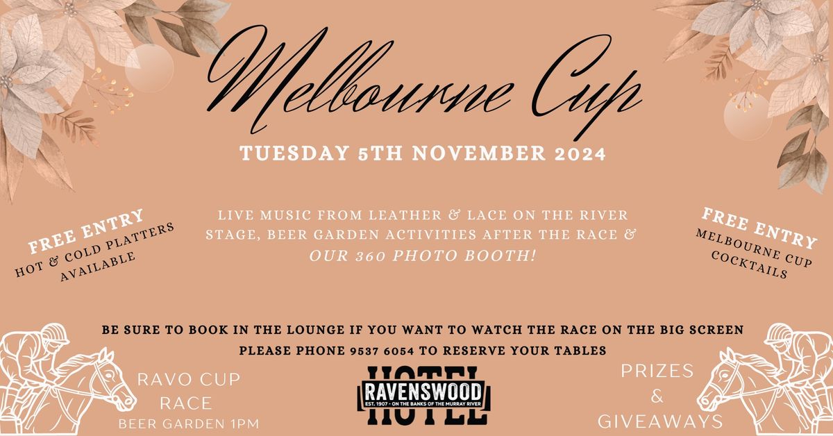 MELBOURNE CUP AT THE RAVENSWOOD HOTEL