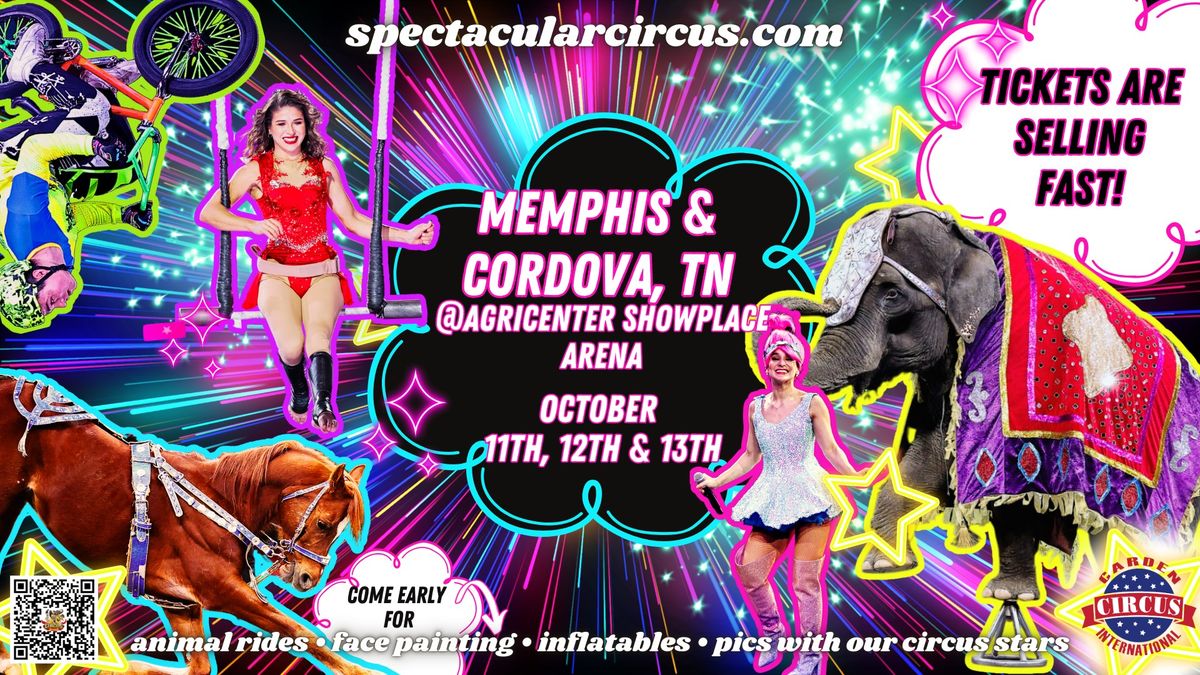 Memphis & Cordova, TN -- The Circus is Coming, Be Our Guest!