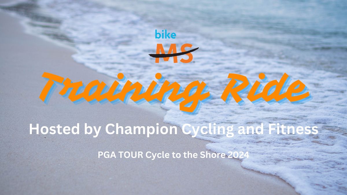 Champion Cycling Bike MS Training Ride - BRT