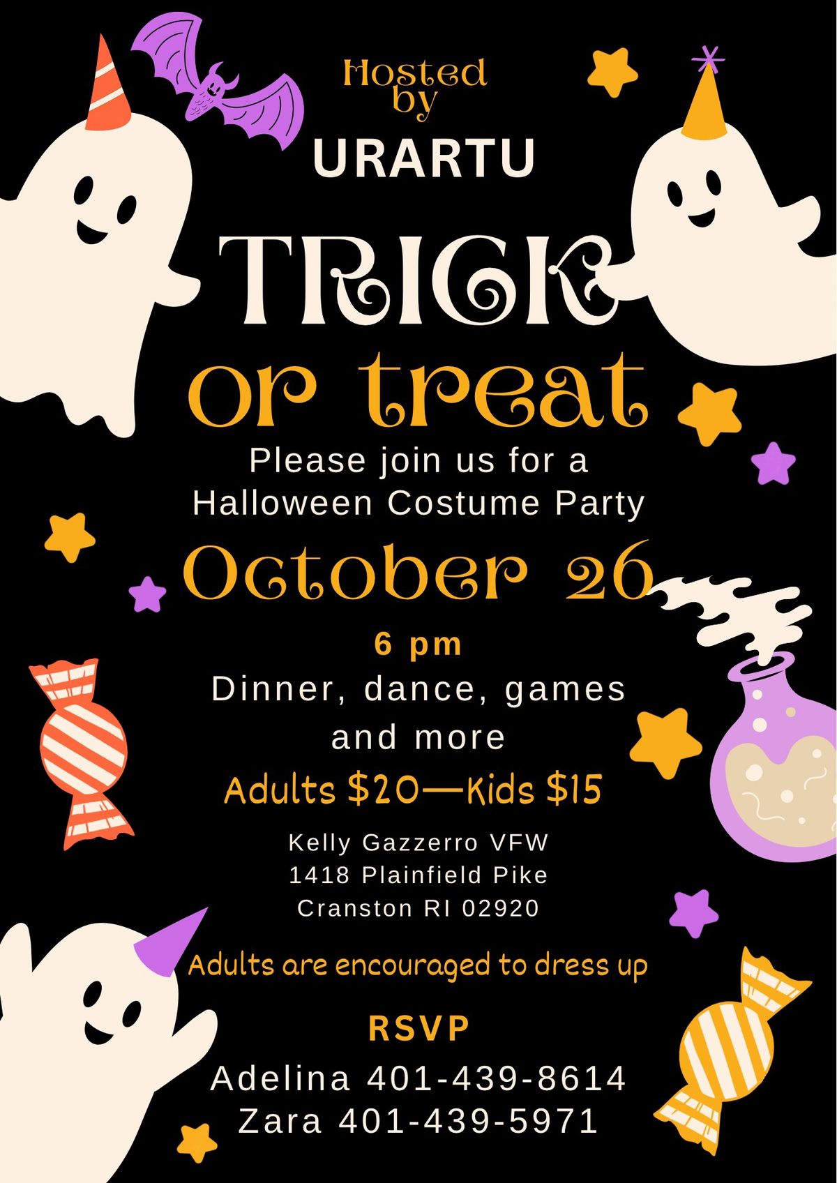 Halloween Family Costume Party