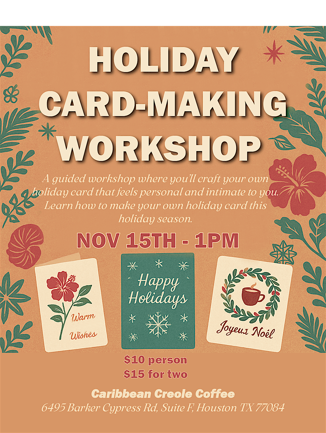 Holiday Card-Making Workshop