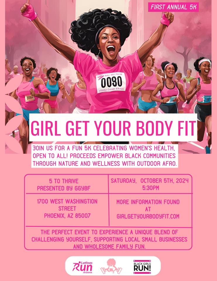 (5k) Girl Get Your Body Fit - 5 to Thrive Race