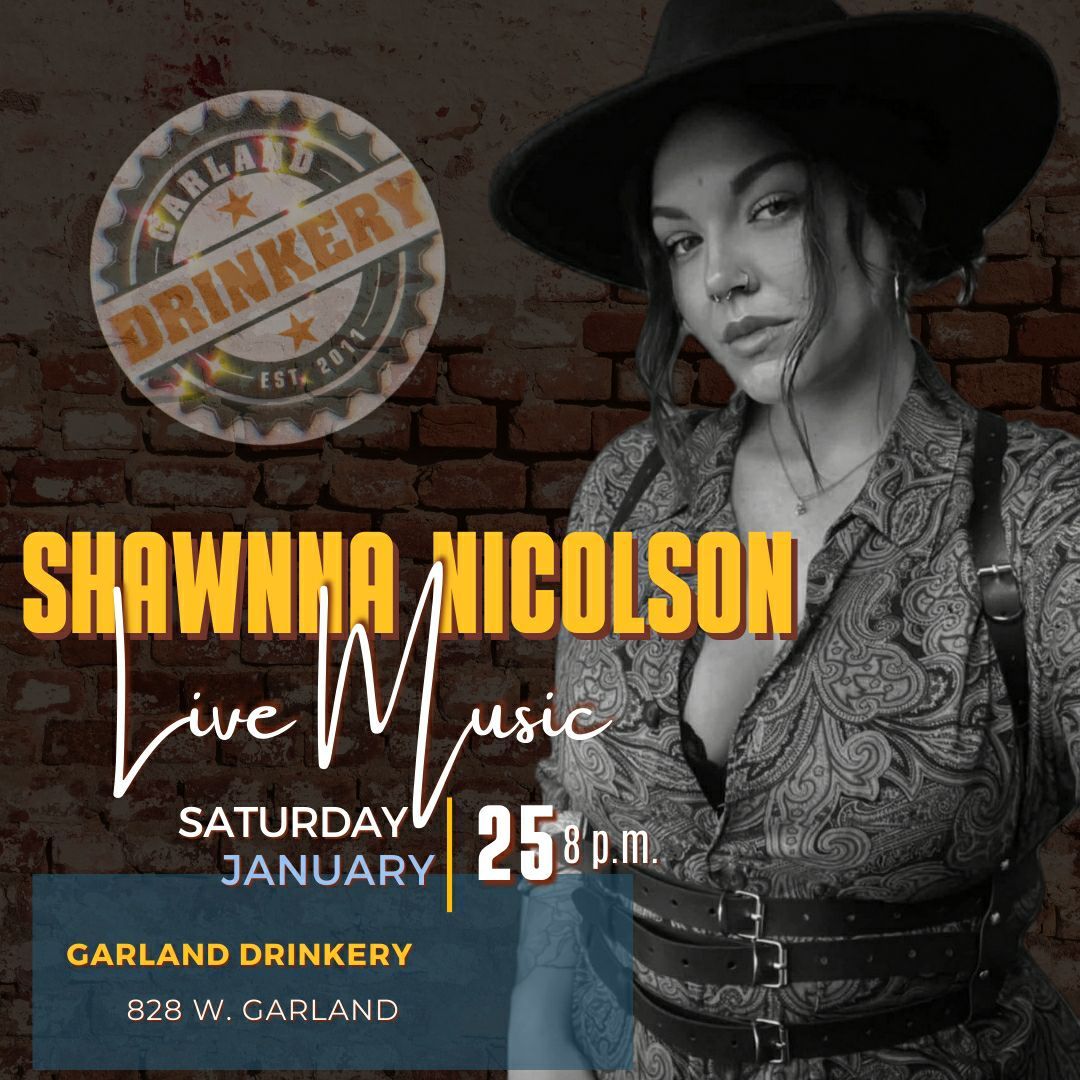 Shawnna Nicolson LIVE @DRINKERY