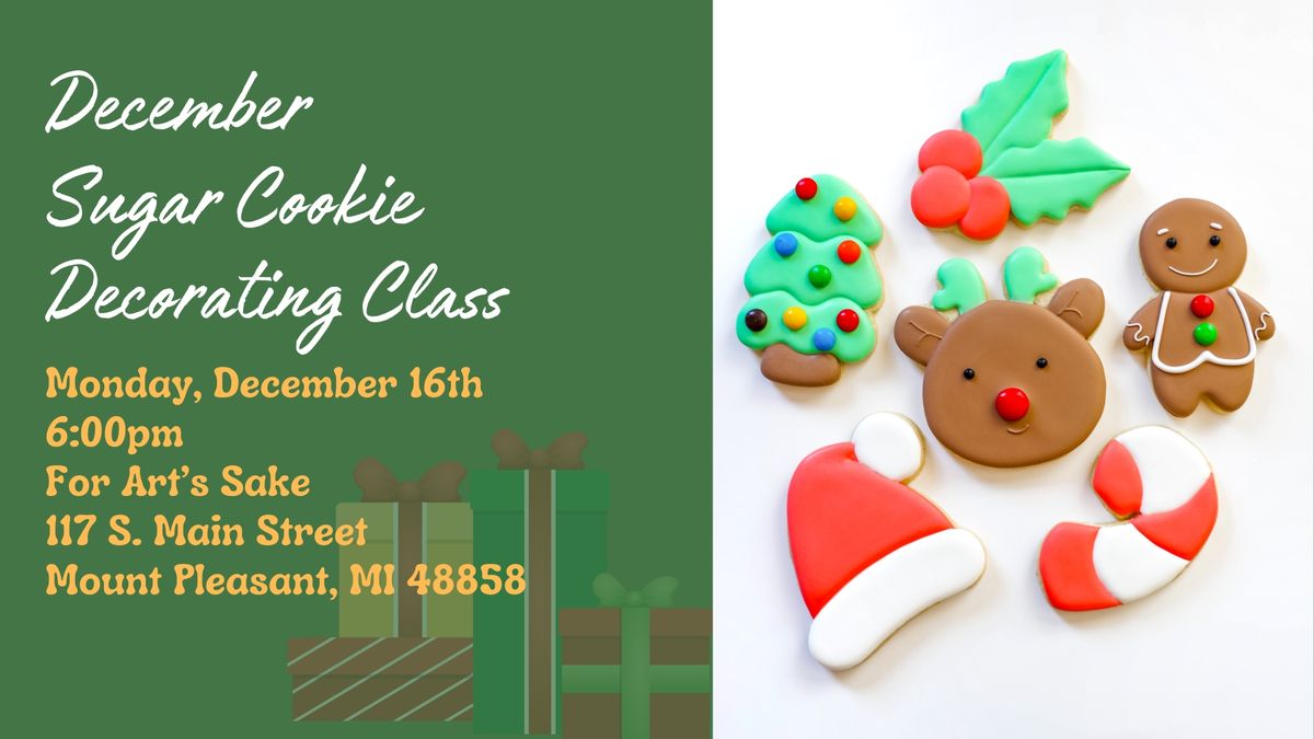 Christmas Cookie - Sugar Cookie Decorating Class