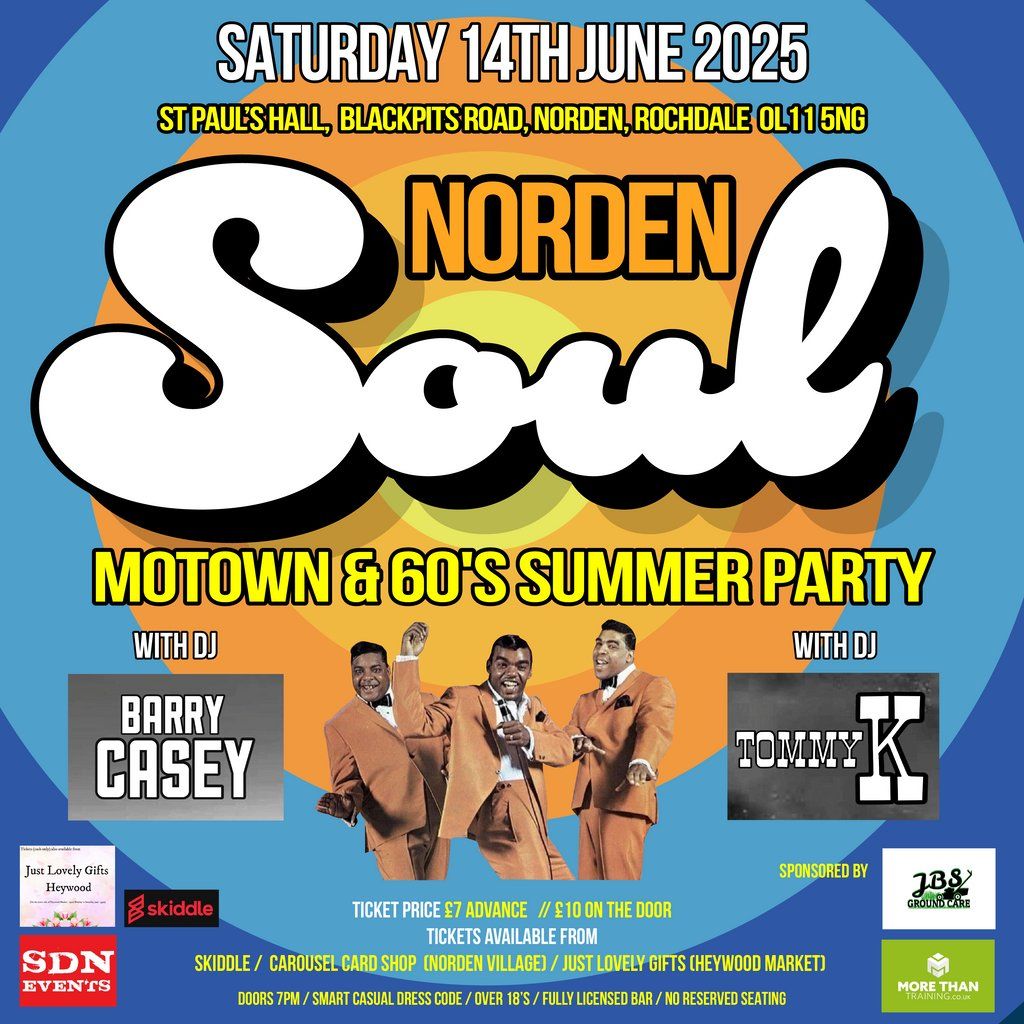 NORDEN SOUL! Motown & 60's Dance Party!