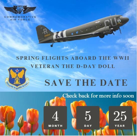 D-Day Doll Spring Flight 