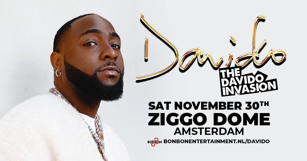 DAVIDO - INVASTION TOUR- Ziggo Dome 