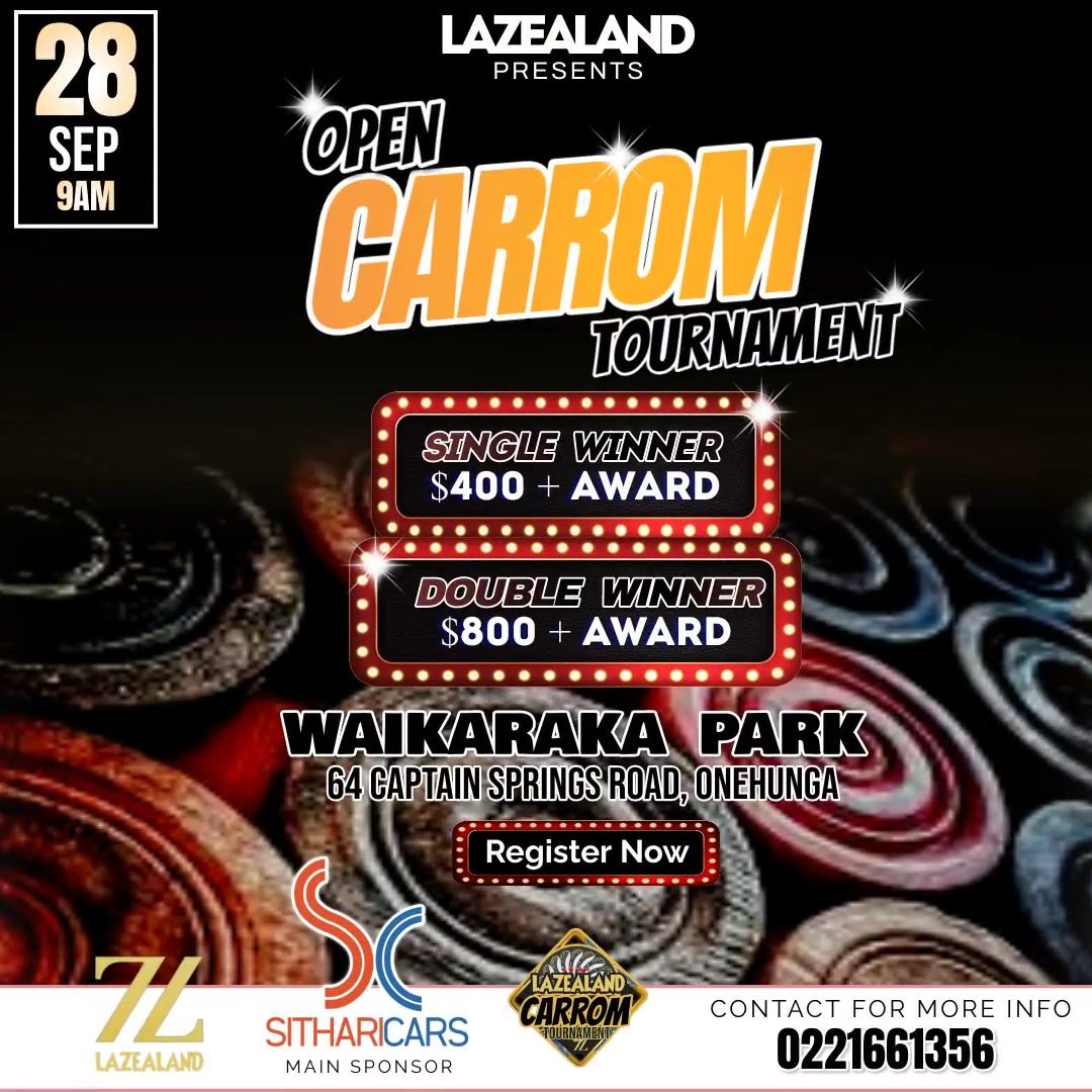 Open Carrom Tournament