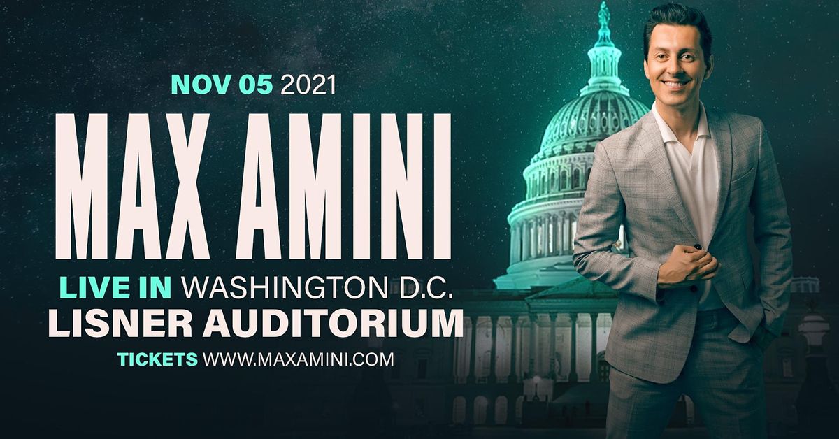 Max Amini Live in Washington DC - 2021 Tour