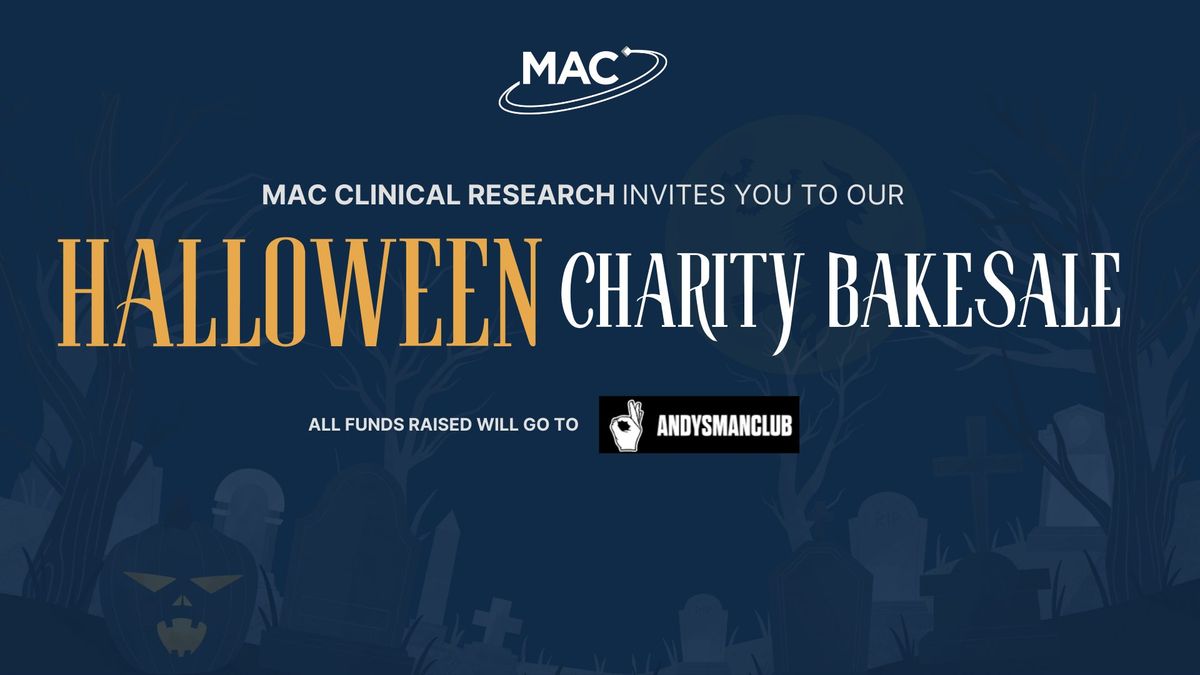 MAC's Halloween Charity Bake Sale!