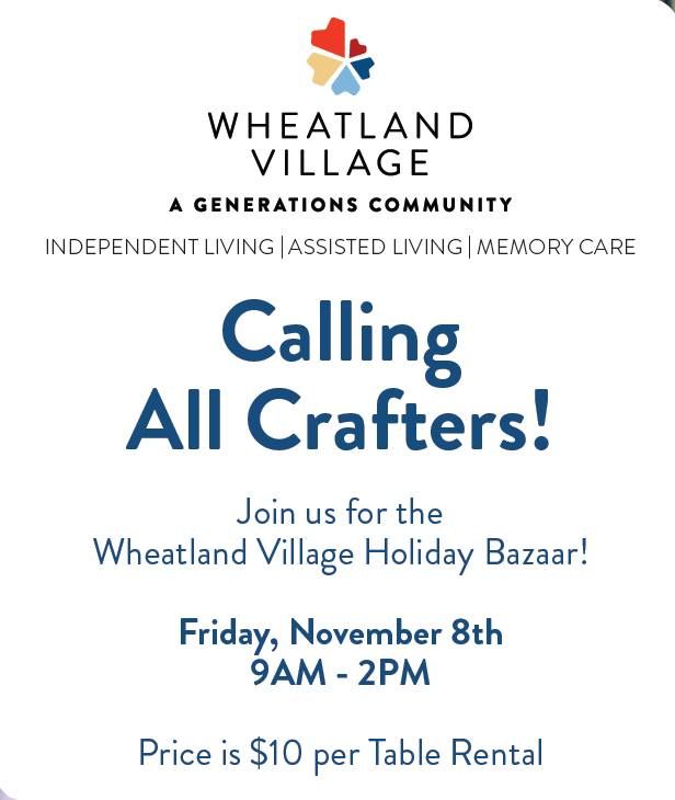 Wheatland Village Craft Bazaar