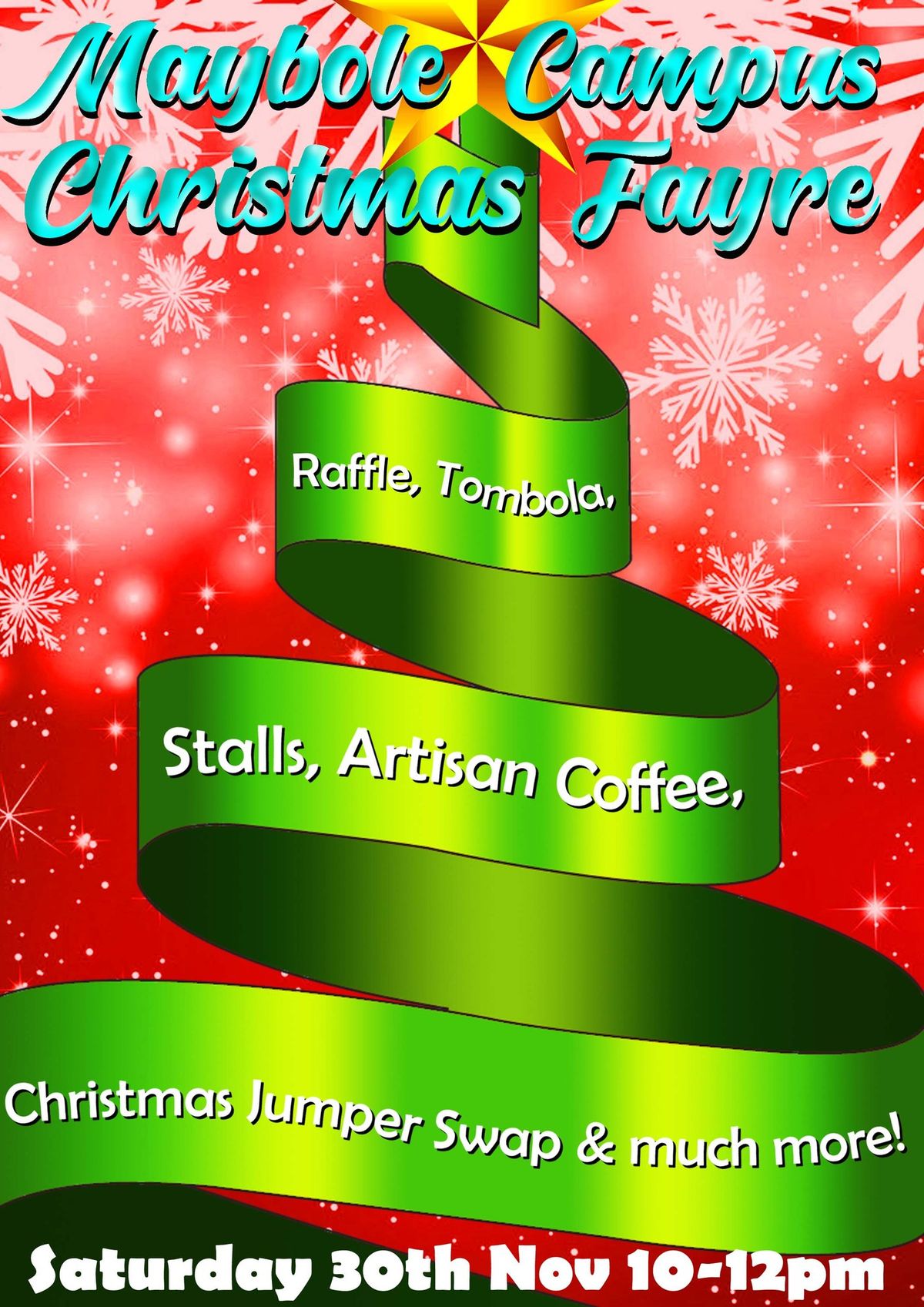 Maybole Campus Christmas Fayre