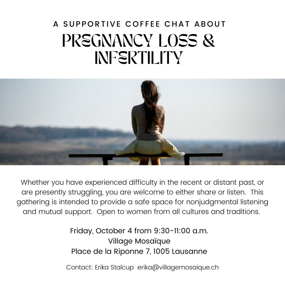 Pregnancy loss & infertility supportive coffee chat