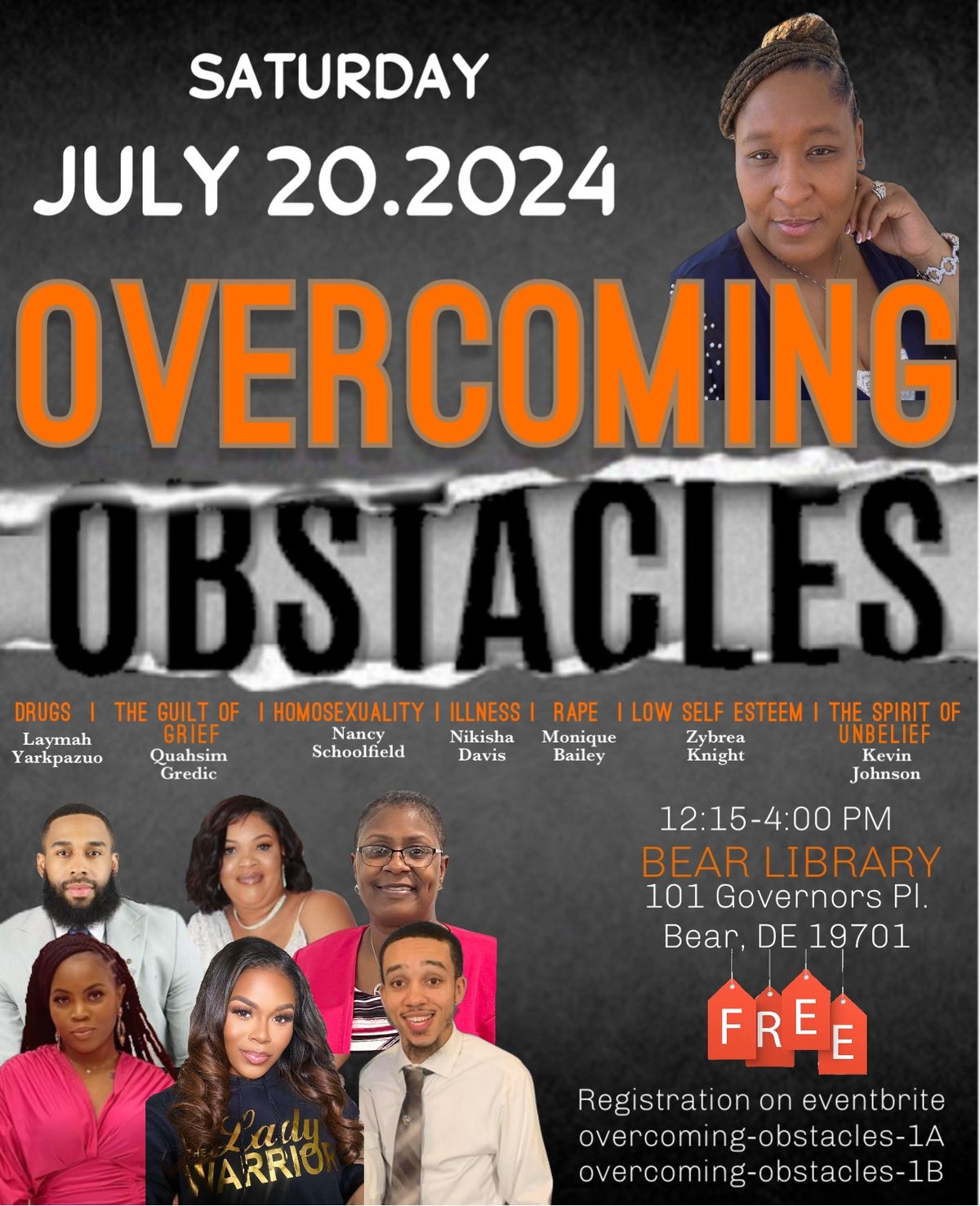 Overcoming obstacles seminar 