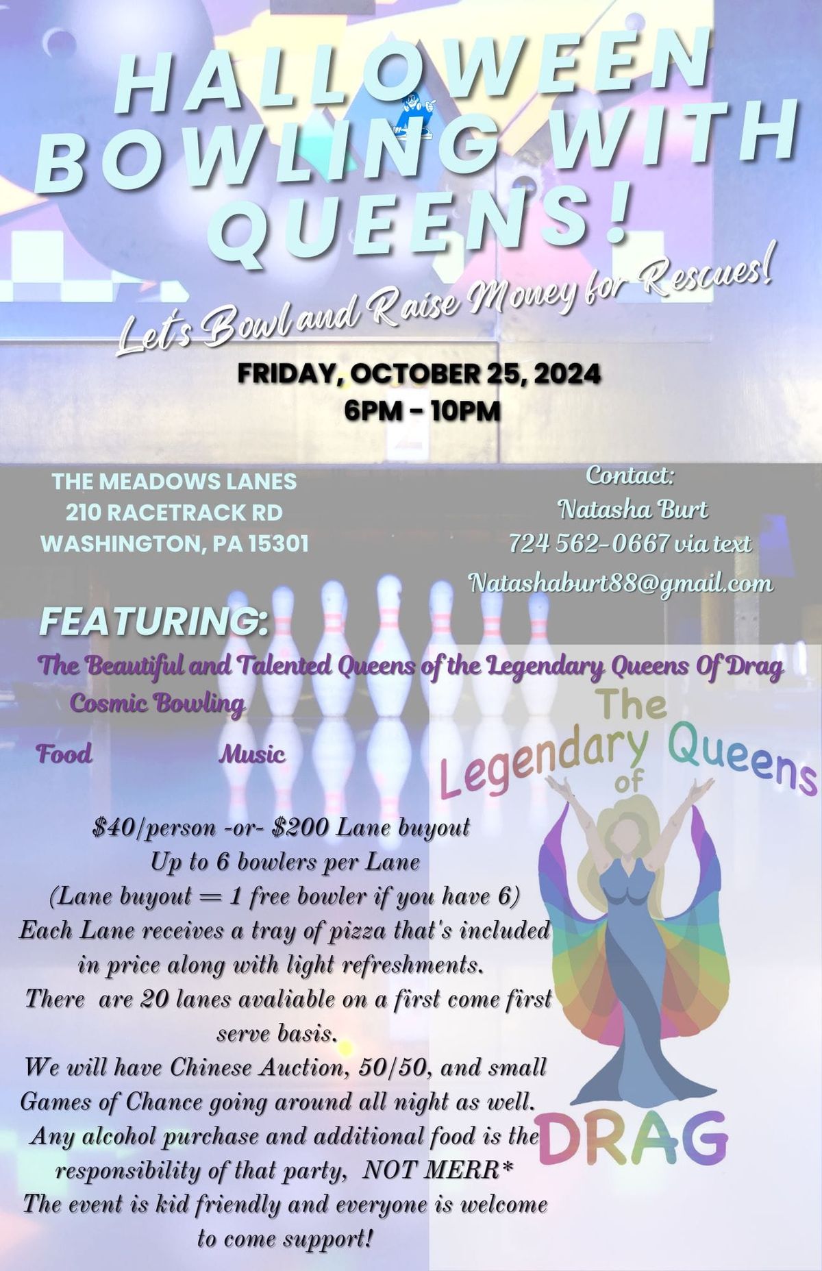 Halloween Bowling with Queens Fundraiser